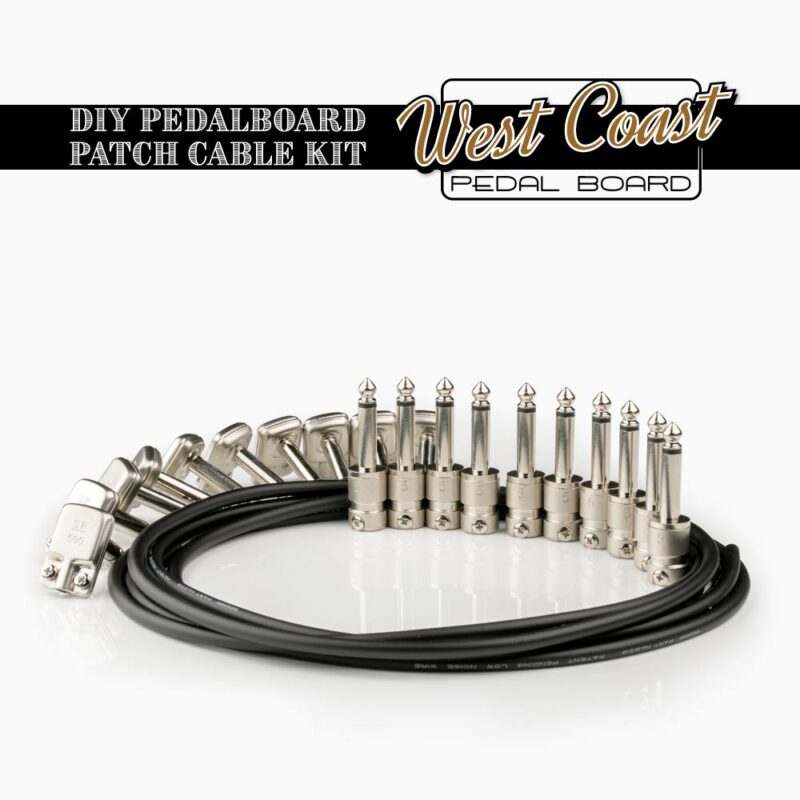 DIY Pedalboard Patch Cable Kit