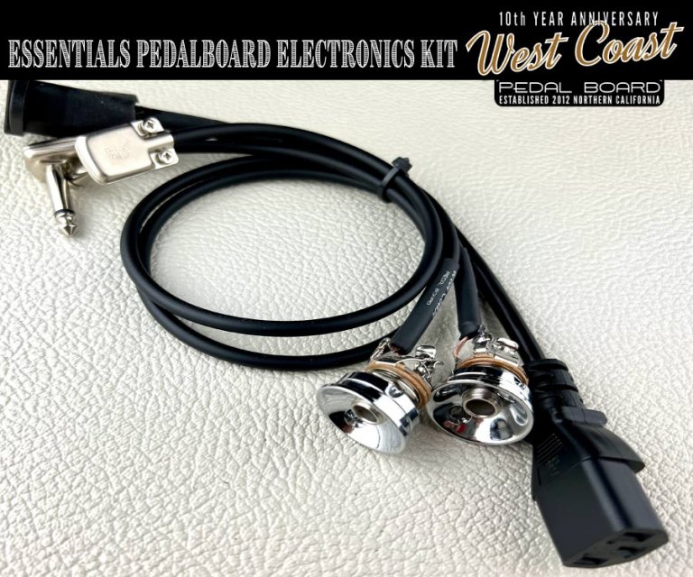 Pedalboard Wiring, Audio Jacks, Cable & Parts