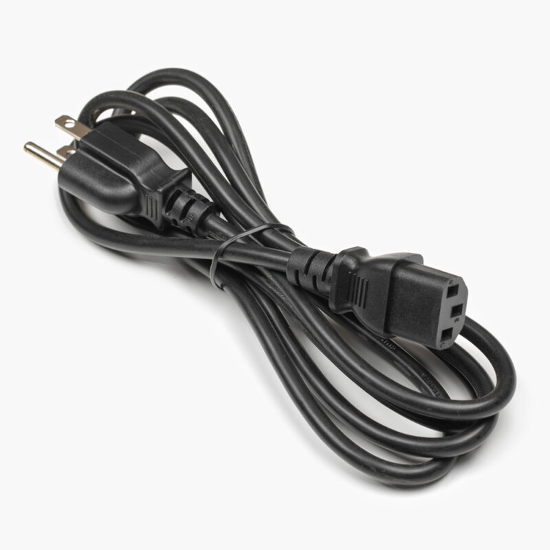 IEC Power Cord for Pedalboards - 110 to 250 Volt World Compatible 2