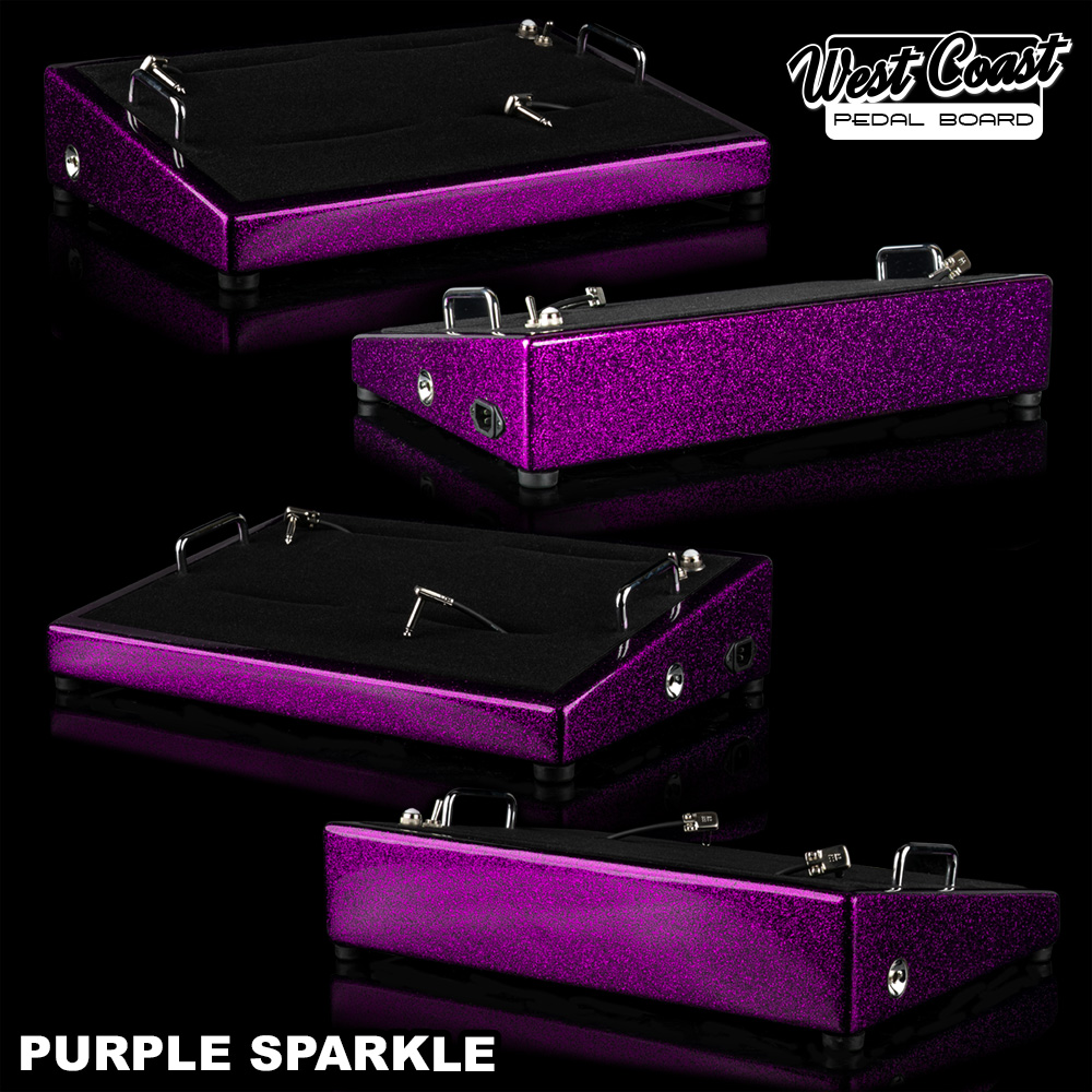 Purple Sparkle Icon Series Pedalboard