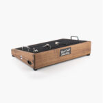 hard wood pedalboard