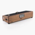hardwood mini pedalboard