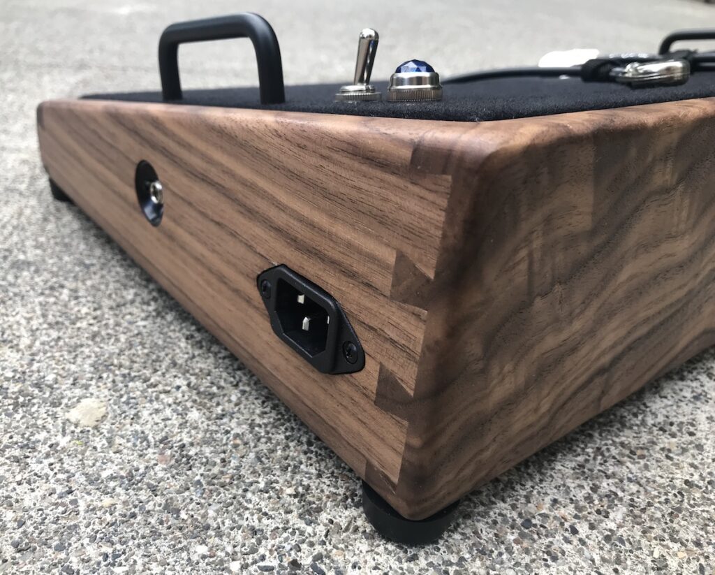 DIY Walnut Pedalboard Kit 1 Complete Sexy Board Kits