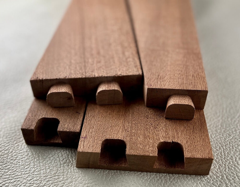 Do It Yourself Sapele Pedalboard Kit 1