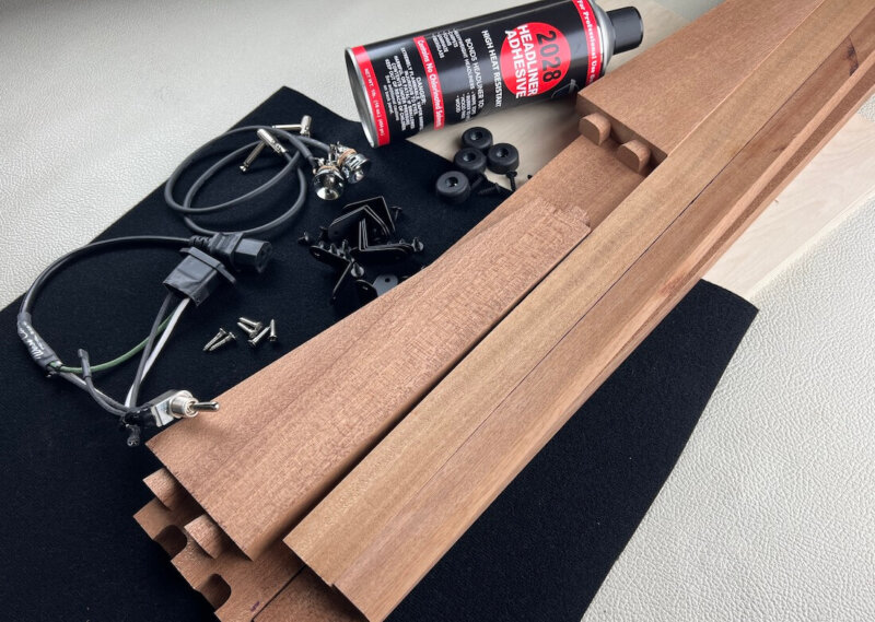 DIY Sapele Pedalboard