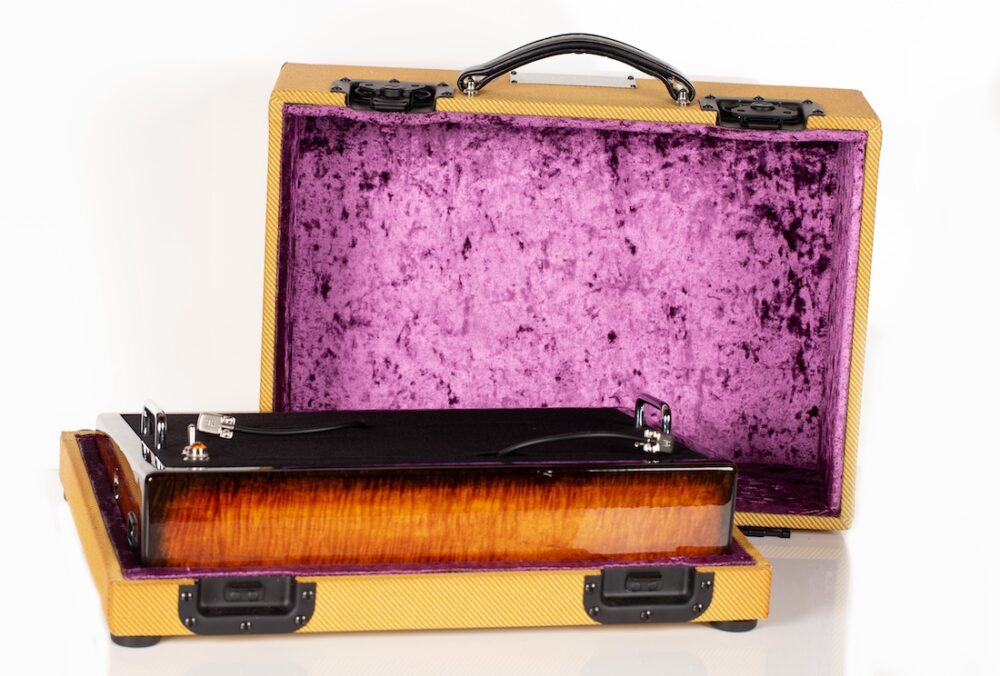 18X12 Sun Burst Pedalboard Combo with Tweed Hard Case - Image 2