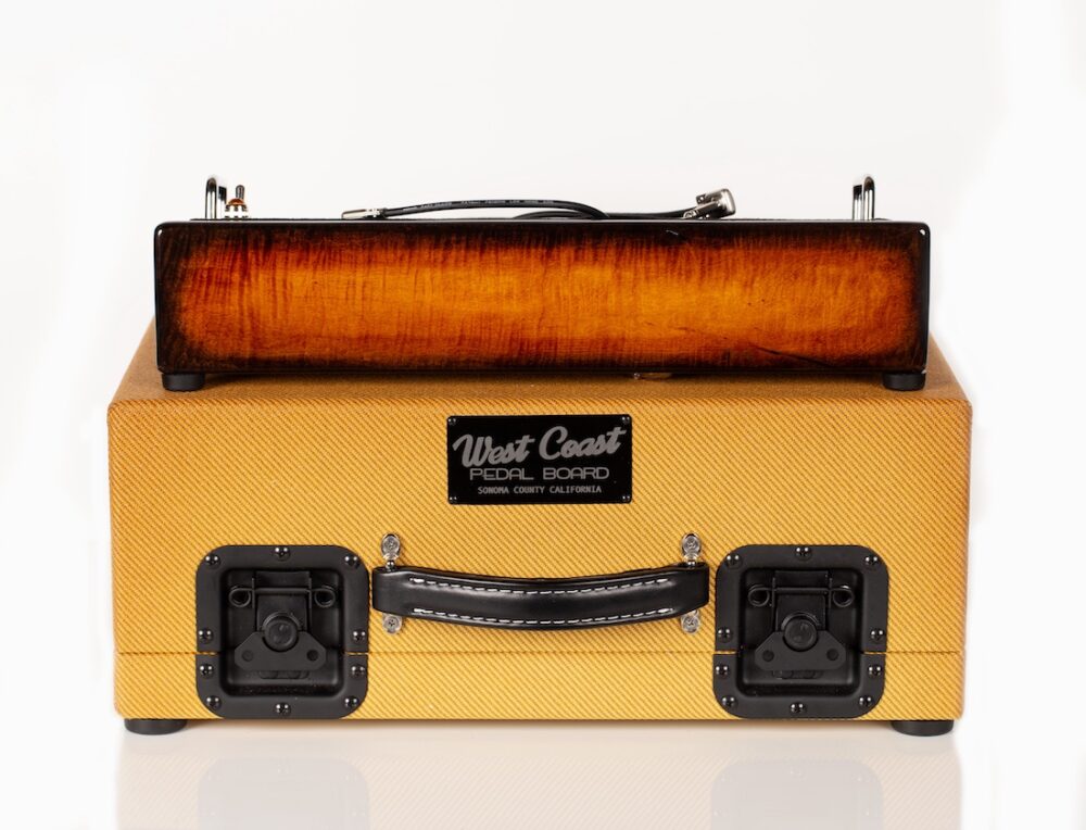 18X12 Sun Burst Pedalboard Combo with Tweed Hard Case - Image 7