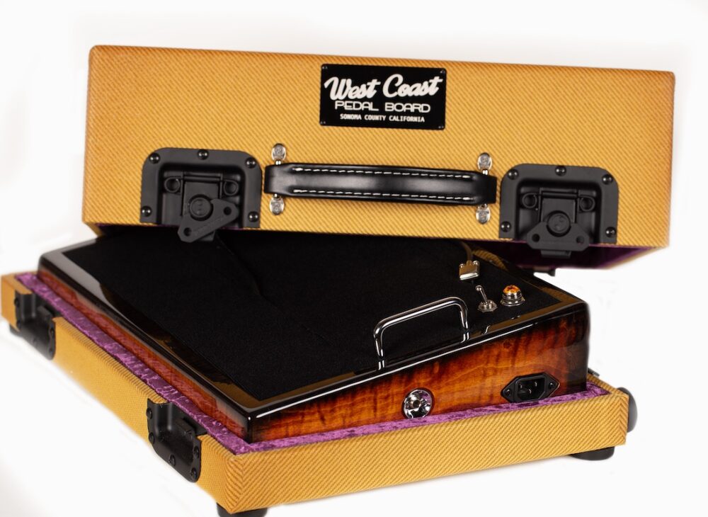 18X12 Sun Burst Pedalboard Combo with Tweed Hard Case - Image 10