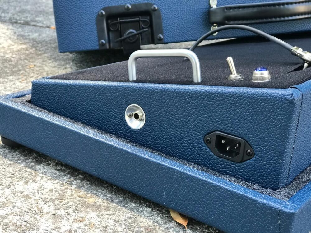 Navy Blue Pedalboard and Case Combo Set 8