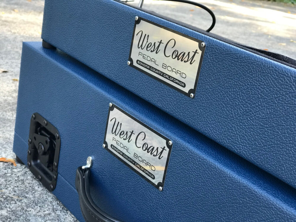 Navy Blue Pedalboard and Case Combo Set 7