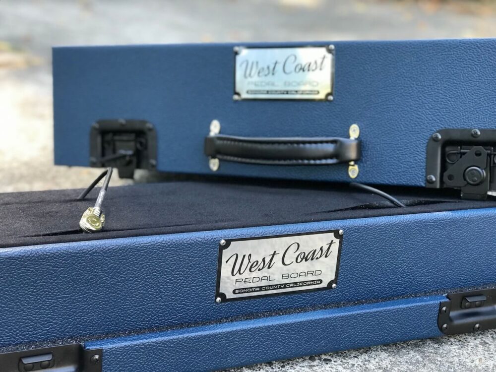 Navy Blue Pedalboard and Case Combo Set 5