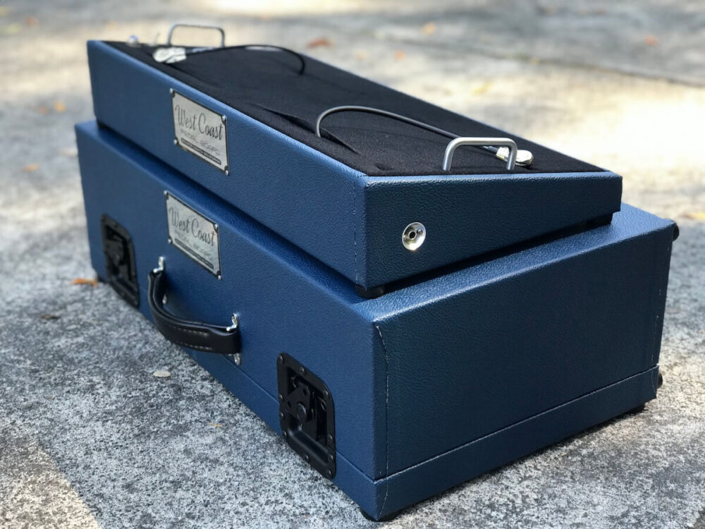 Navy Blue Pedalboard and Case Combo Set 2