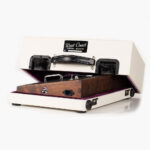 Walnut + Custom Vintage Cream Hard Case 1