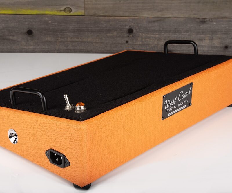 orange amp pedalboard
