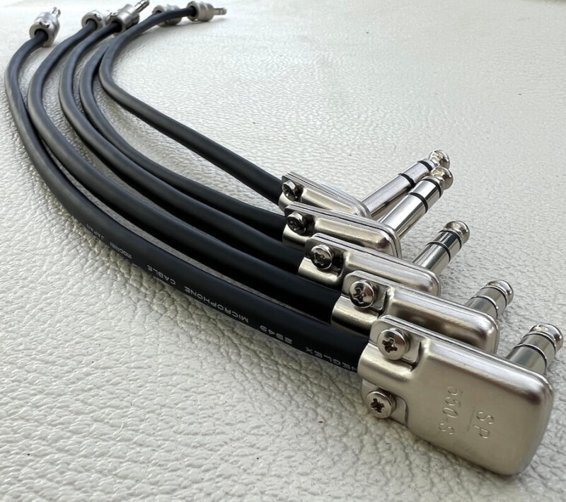 Pedalboard Patch Cable Builder - Stereo aka: TRS 4