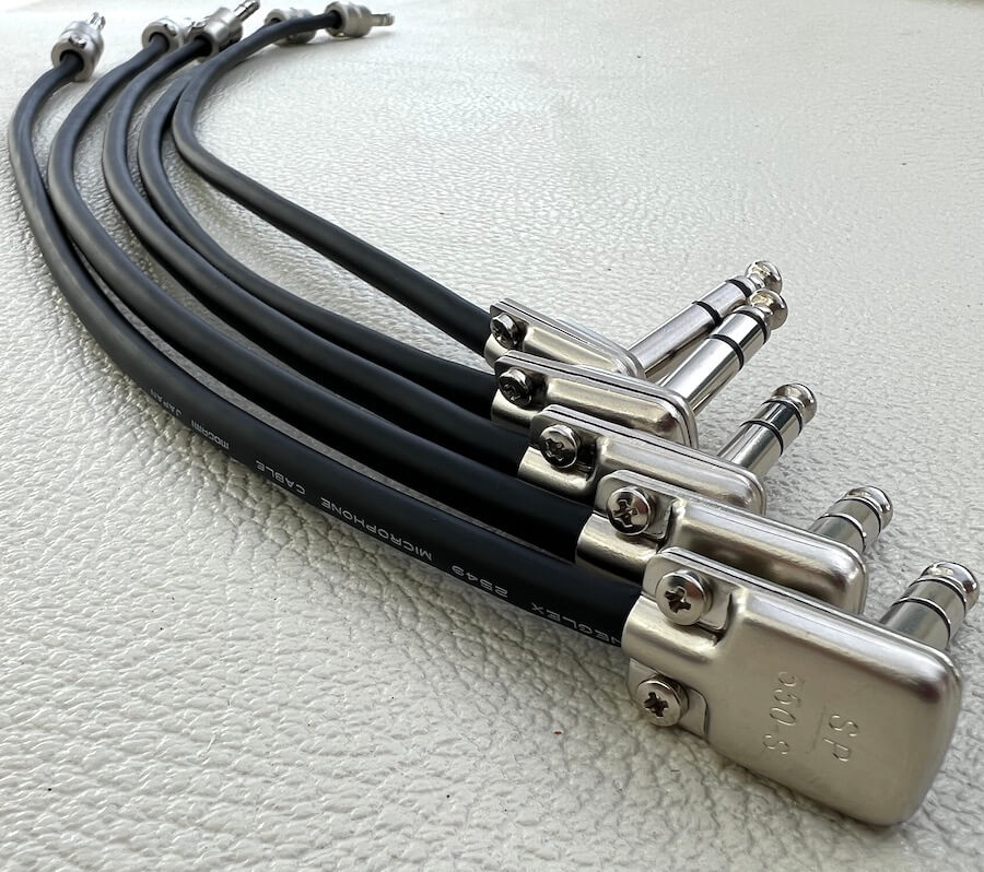 Pedalboard Patch Cable Builder - Stereo aka: TRS 3