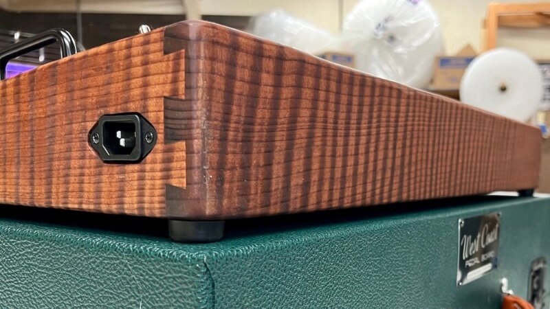 28X16 High Figured Redwood and Custom Case Combo - Ready to Ship 10