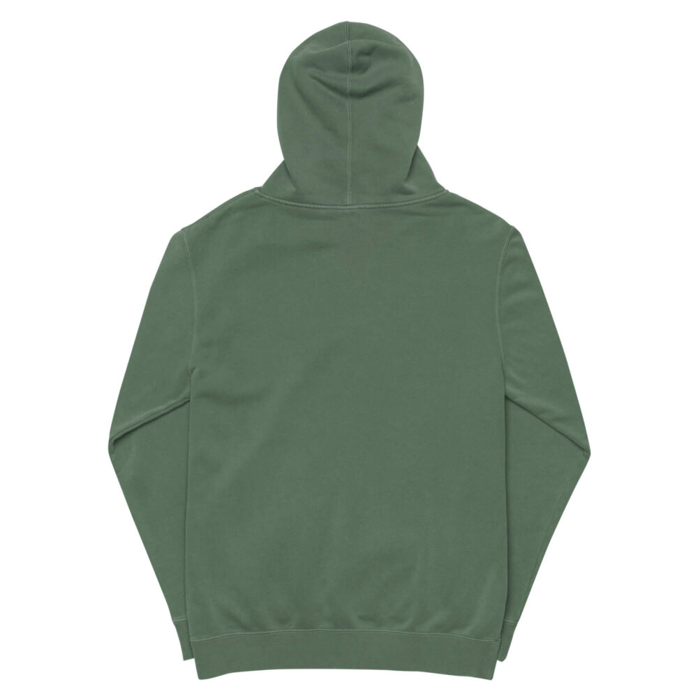 Embroidered Unisex pigment-dyed hoodie 4