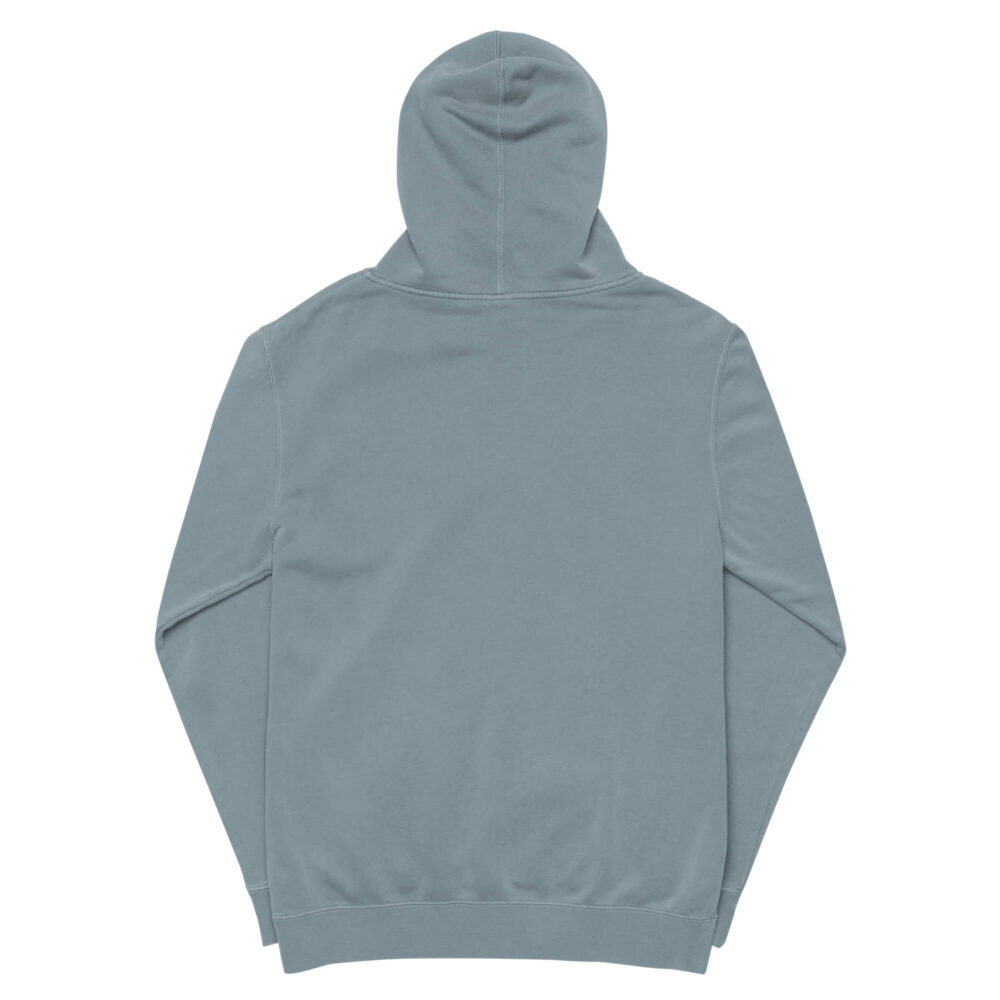 Embroidered Unisex pigment-dyed hoodie - Image 6