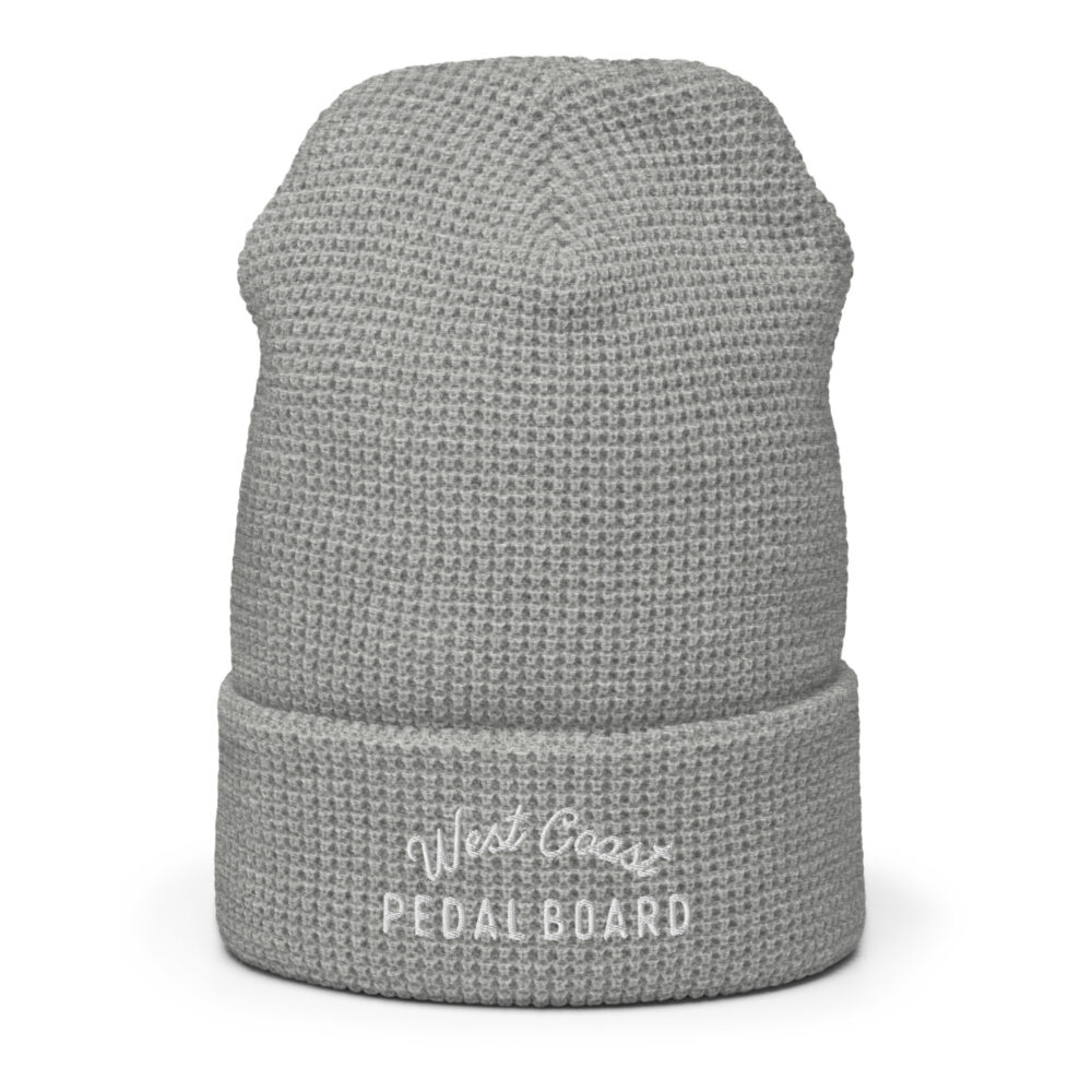 Embroidered Waffle Beanie - Image 11