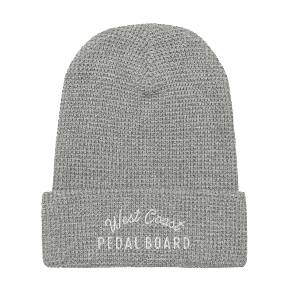 Embroidered Waffle Beanie 10