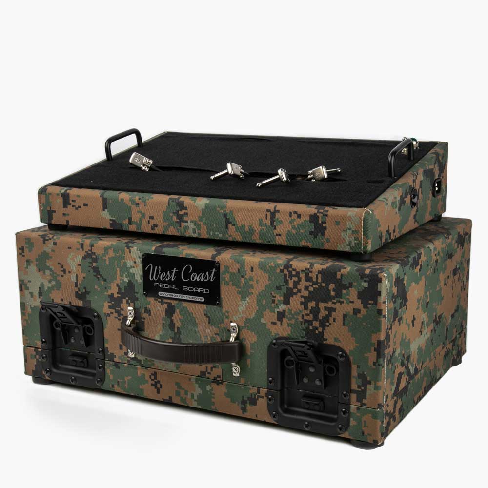 Camo Pedalboard and Case