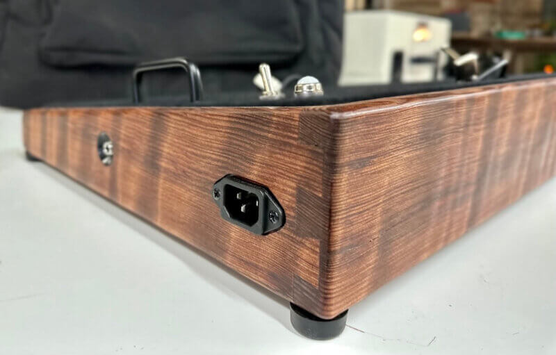 LIMITED Curly Redwood Pedalboard - 23X16 - Ready to Ship 1