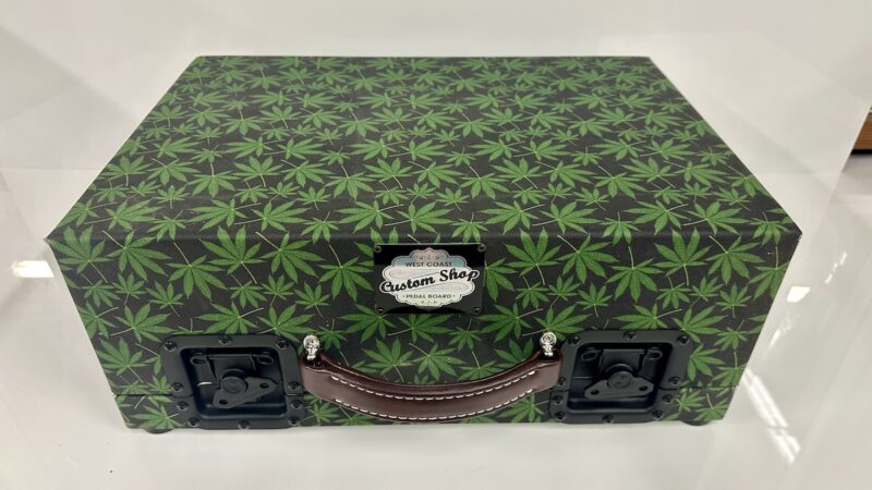 18X12 Cannabis & Mushroom Butts Driving Me Nuts - Pedalboard Hard Case - Ready to Ship 2