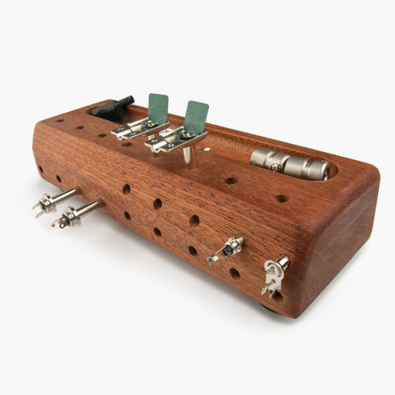 Soldering Block -  The Ultimate Third Hand for Guitar & Pedalboard Techs
