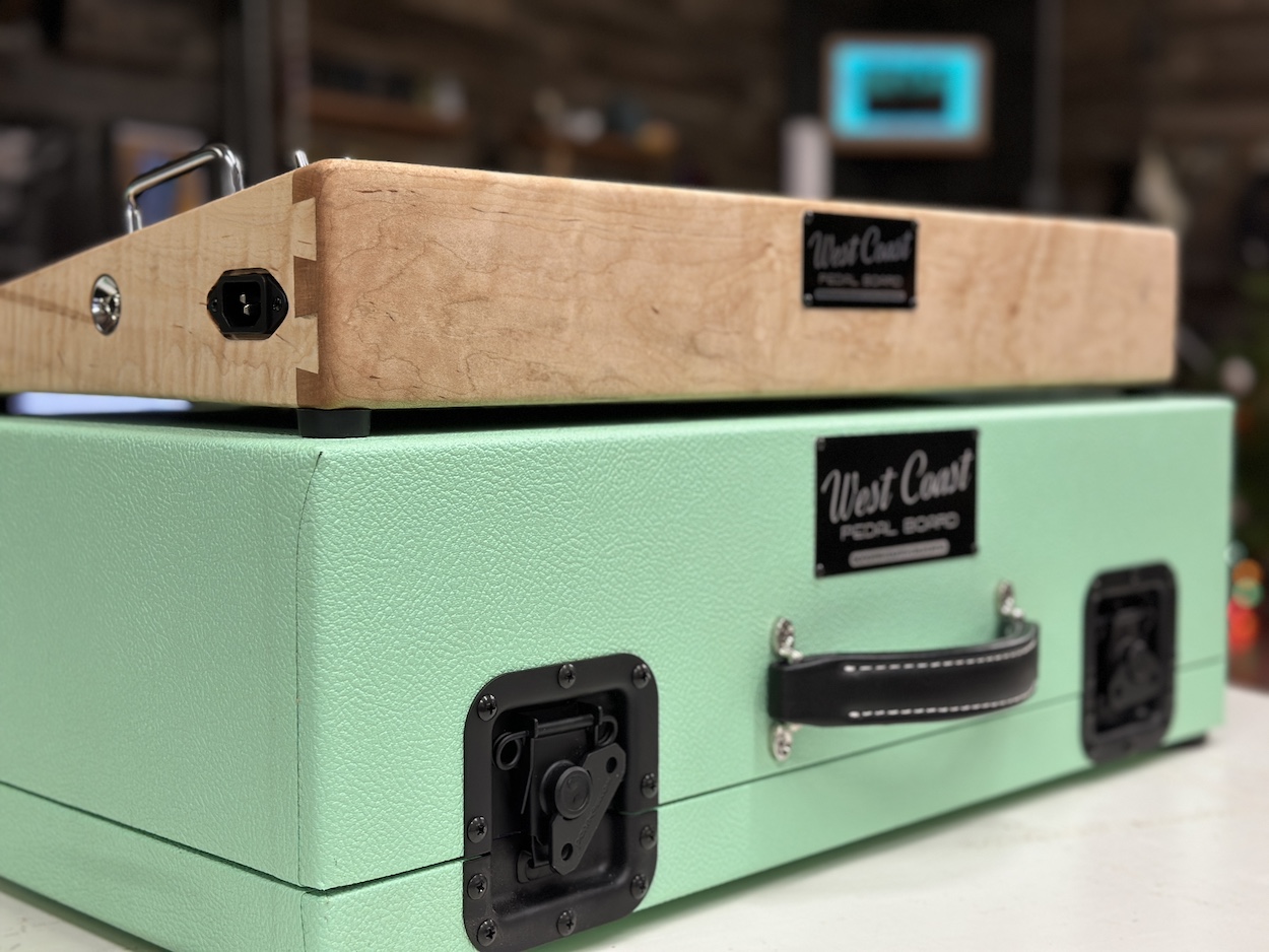 Maple and Seafoam Green Case Combo 24X12 - Free SHIP!