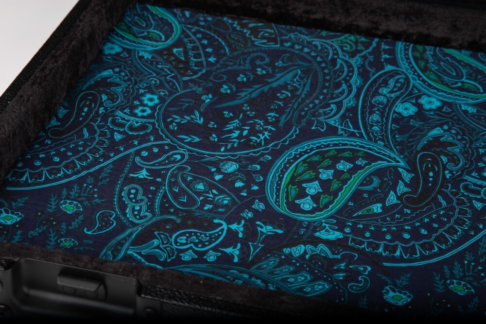 Curly Walnut & Midnight Paisley Hard Case Combo - Ready to Ship 4