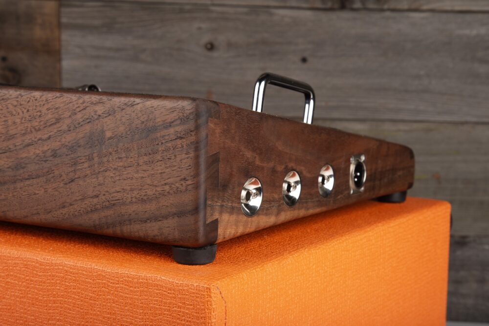 Curly Walnut & Orange Amp® Style Hard Case Combo - Ready to Ship 2