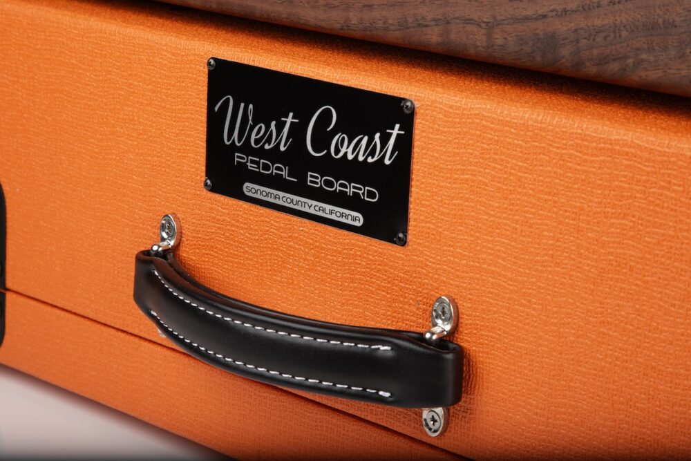 Curly Walnut & Orange Amp® Style Hard Case Combo - Ready to Ship 3