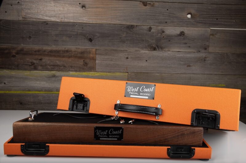 Curly Walnut & SF Giants® Style Hard Case Combo - Ready to Ship 10