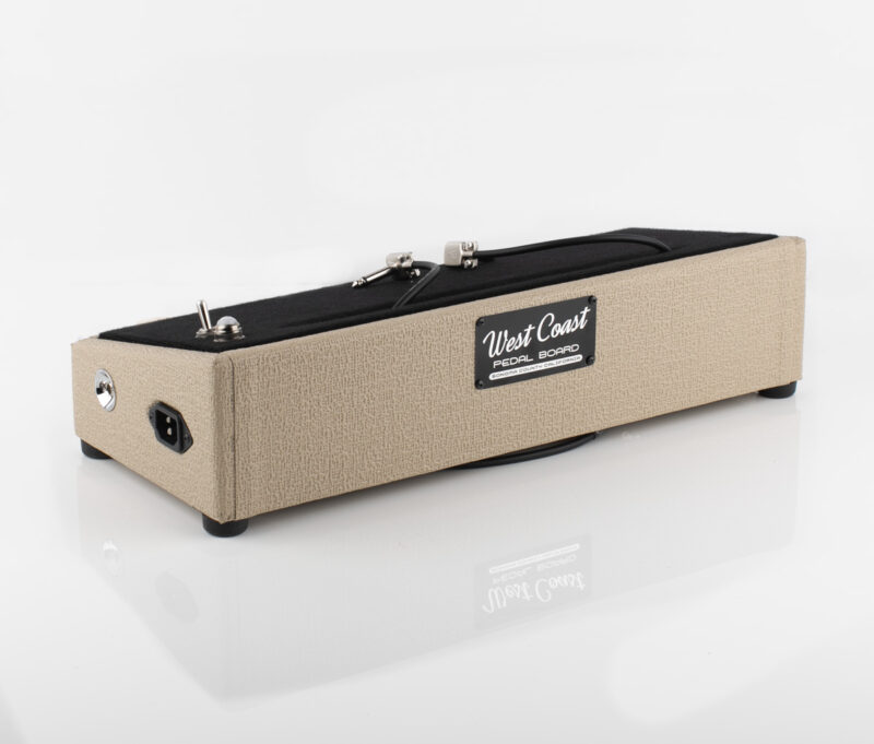 Little Rock Mini Tolex Pedalboard 17X7 Fender® Style Rough Blonde 2