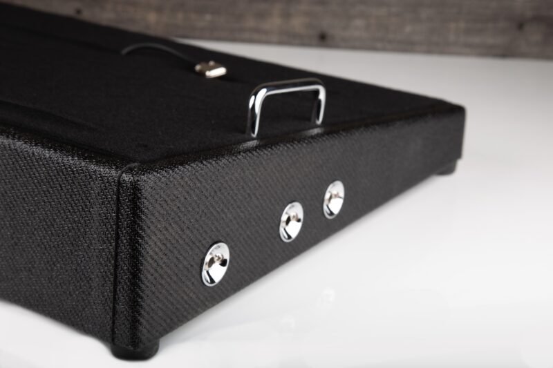 28X16 Lacquered Black Tweed Angled Series - Ready to Ship 2