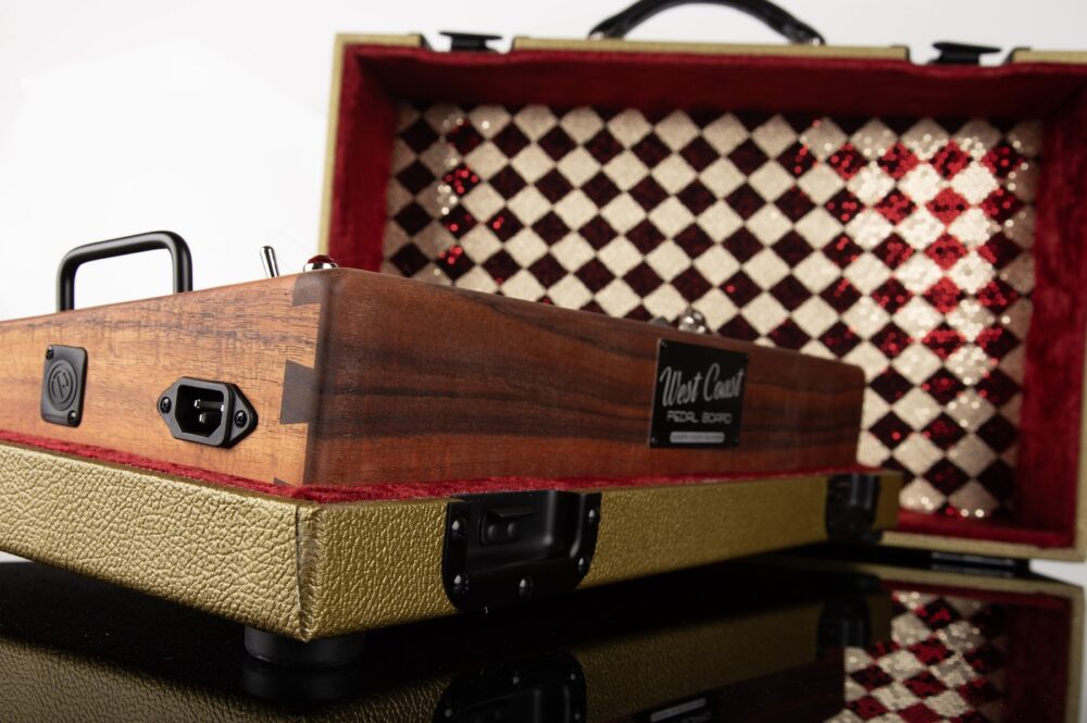 22X13 Curly Koa and Jester Themed Gold Hard Case - Ready to Ship 7