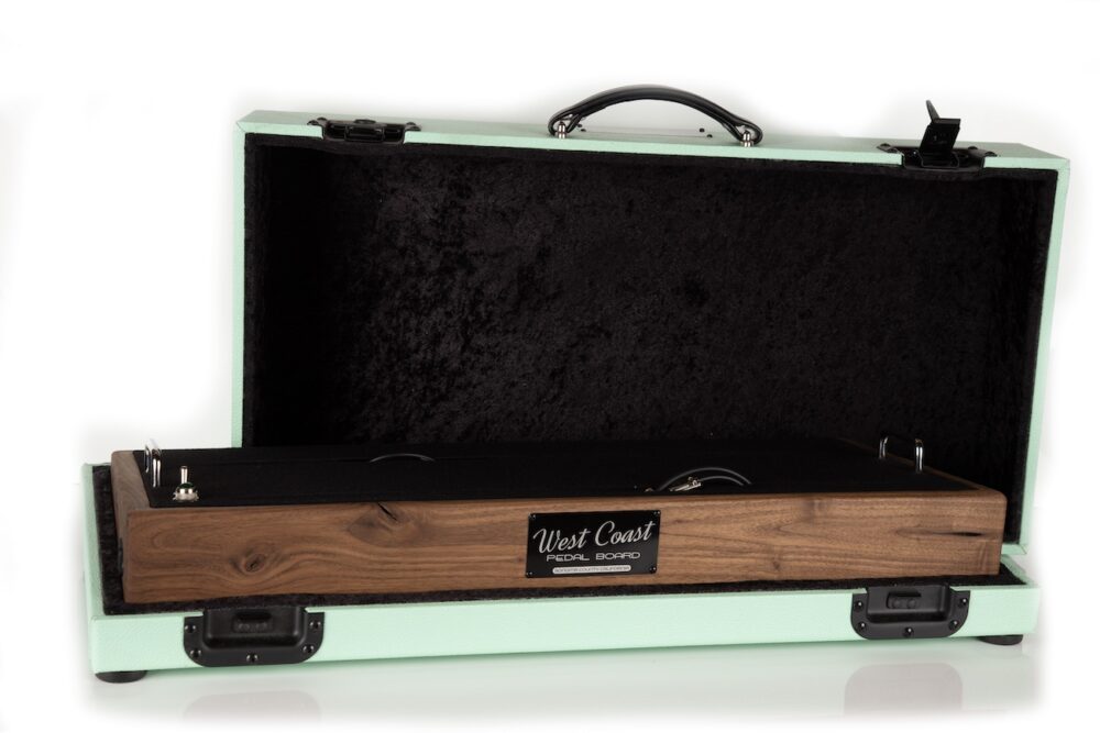 28X13 Walnut and Seafoam Green Hard Case Combo - Ready to Ship 3