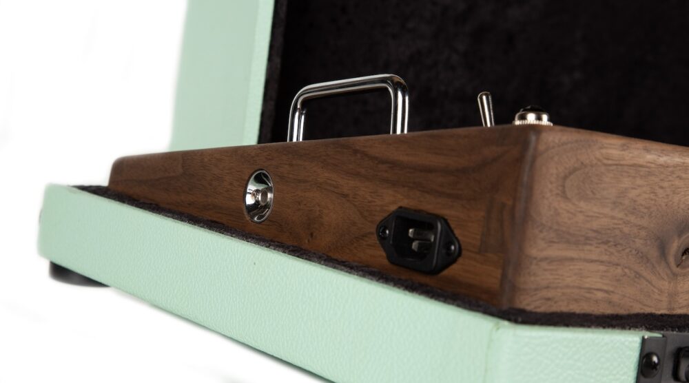 28X13 Walnut and Seafoam Green Hard Case Combo - Ready to Ship 4