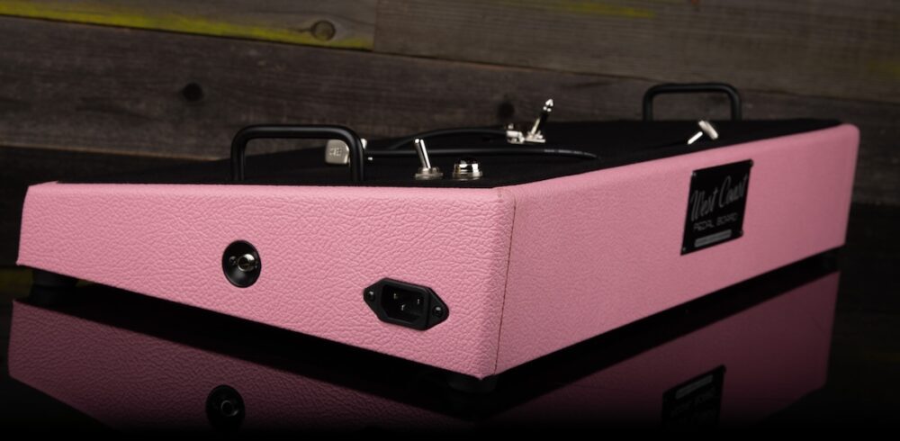 pink pedalboard