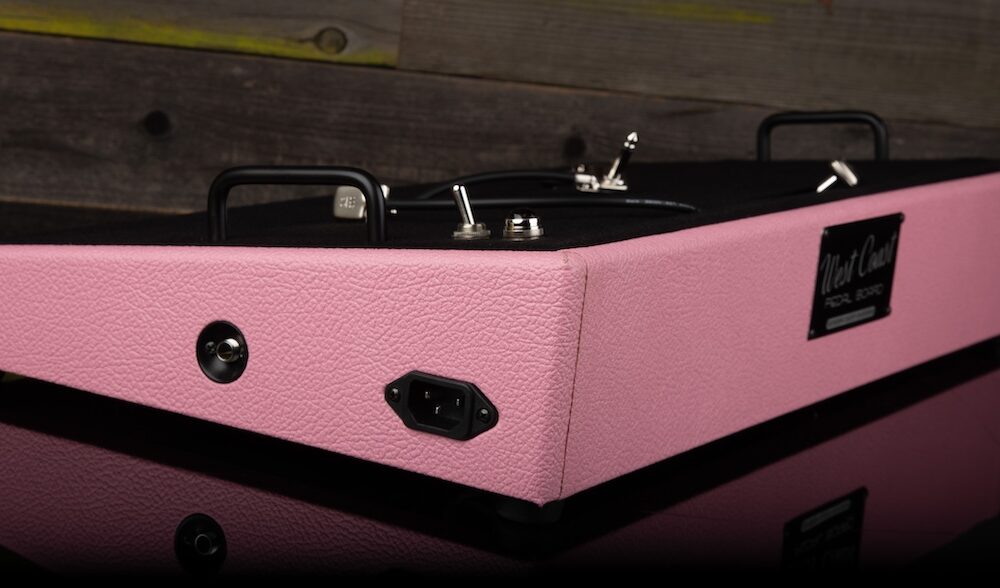 pink pedalboard