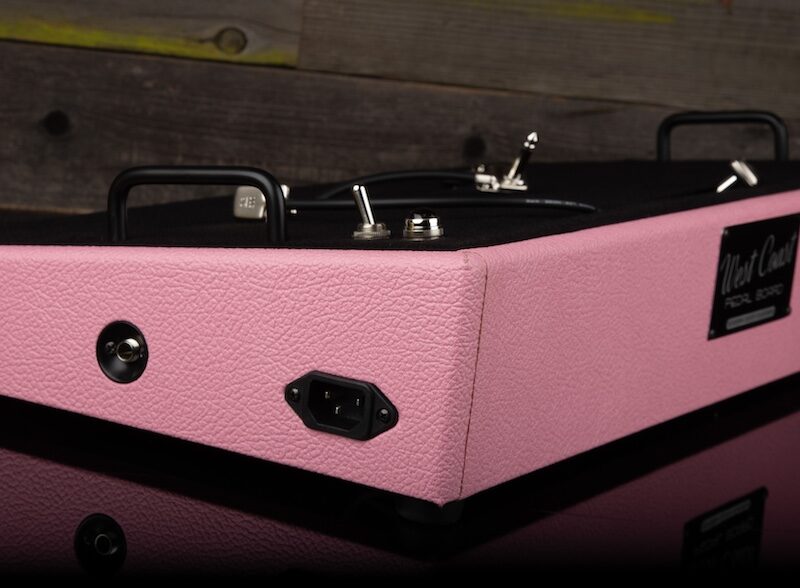pink pedalboard