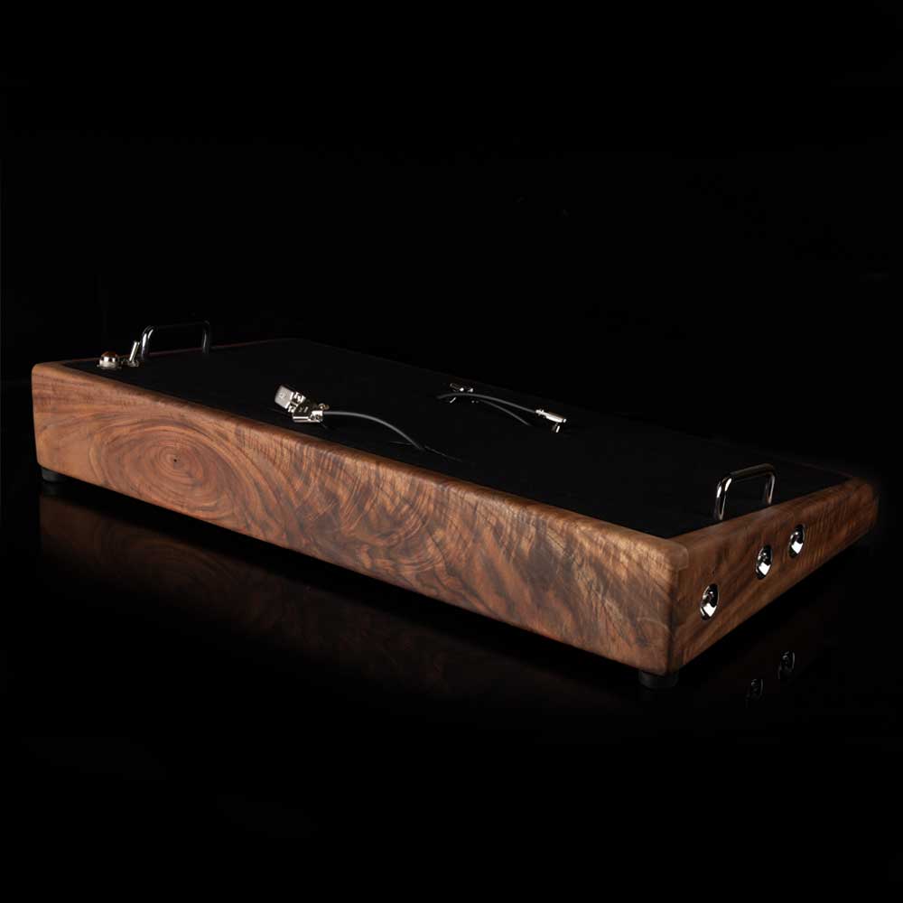 Curly Walnut Pedalboard