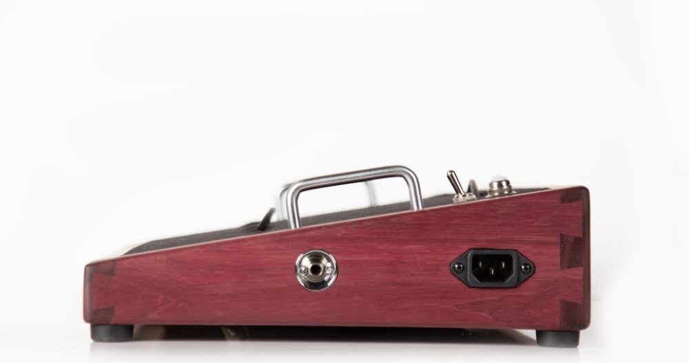 18X12 Custom Purpleheart Pedalboard - Ready to Ship - Image 4
