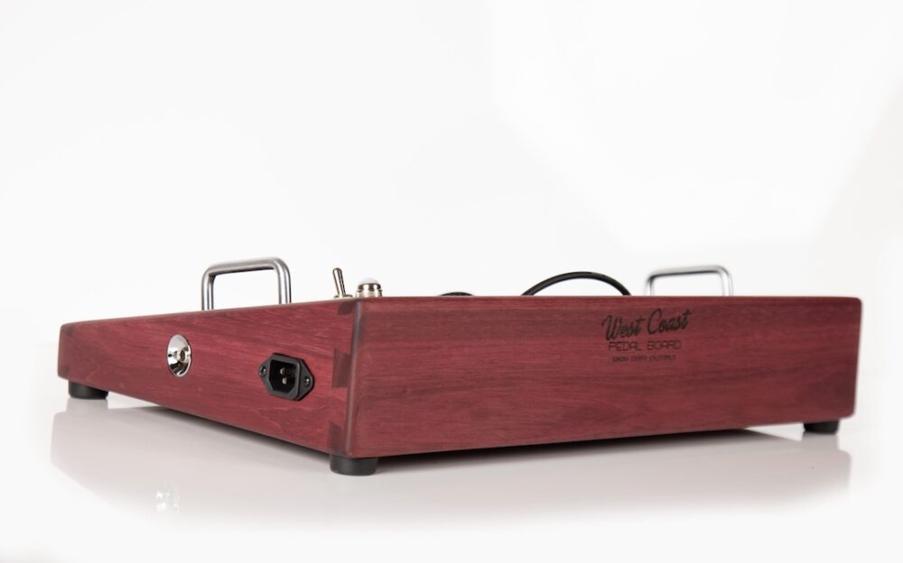 18X12 Custom Purpleheart Pedalboard - Ready to Ship - Image 3