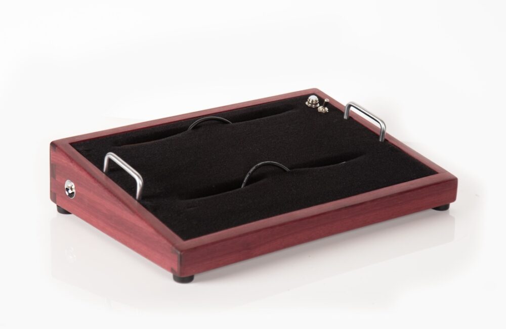 18X12 Custom Purpleheart Pedalboard - Ready to Ship - Image 2