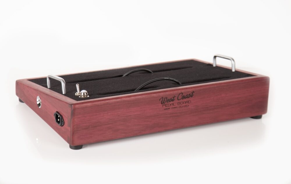 18X12 Custom Purpleheart Pedalboard - Ready to Ship - Image 5