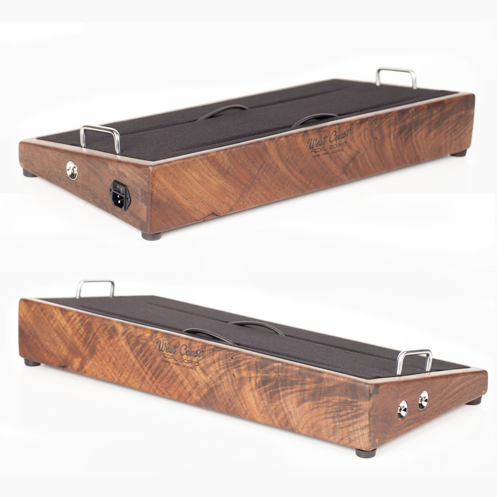 Curly Walnut Pedalboard