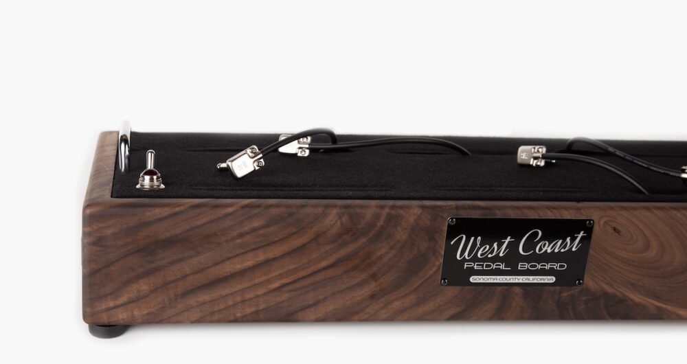 24X12 Walnut Pedalboard - Ready to Ship 4