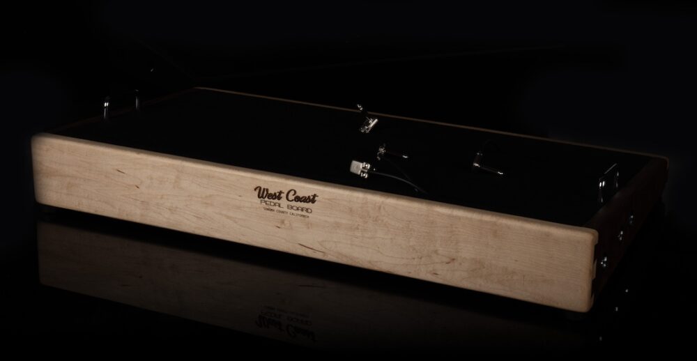 Maple & Walnut Pedalboard - 28X16 - Ready to Ship - Image 5